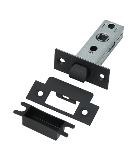 Защелки /6-45/ Защелка врезная TANDOOR TDL 6-45 plastic BLACK 